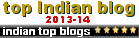 Top Indian Blog (2013-14)