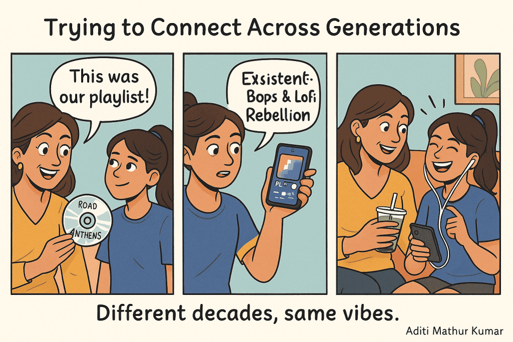 Connecting across generations in digital age and bridging the generation gap.